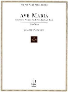 J.S. Bach/Charles Gounod: Ave Maria (High Voice)