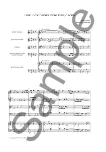 Henry Purcell: I Will Give Thanks Unto Thee, O Lord