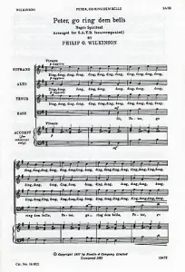 Wilkinson: Go Ring Dem Bells For SATB