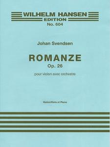 Johan Svendsen: Romance Op.26 (Violin or Viola/Piano)