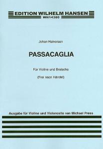 Johan Halvorsen: Passacaglia For Violin And Cello (Score/Parts)