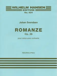 Johan Svendsen: Romance Op.26 (Violin or Viola/Piano)