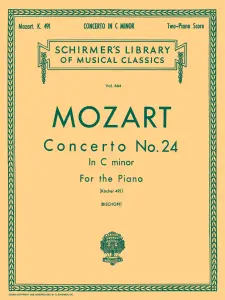 W.A. Mozart: Piano Concerto No.24 In C Minor K.491 (2 Piano Score)