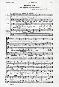 Felix Mendelssohn: Lift Thine Eyes (SSA)