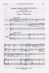 Philip G. Wilkinson: Joshua Fight De Battle Ob Jericho