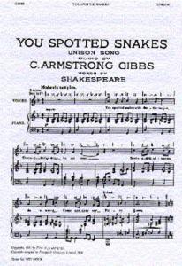 Armstrong Gibbs: You Spotted Snakes