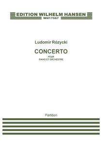 Ludomir Rózycki: Concerto Pour Piano (Score)