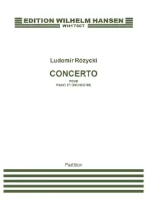 Ludomir Rózycki: Concerto Pour Piano (Score)