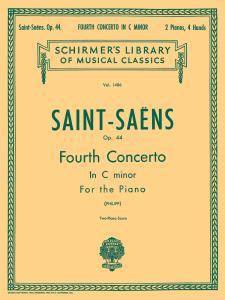 Camille Saint-Saens: Piano Concerto No.4 In C Minor Op.44 (2-Piano Score)
