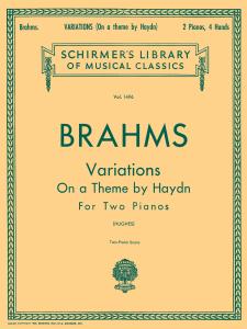 Johannes Brahms: Variations On A Theme By Haydn Op.56b (2 Piano Version)