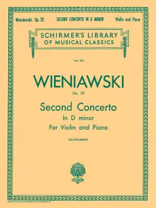 Henryk Wieniawski: Violin Concerto No.2 In D Minor Op.22 (Violin/Piano)