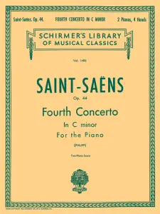 Camille Saint-Saens: Piano Concerto No.4 In C Minor Op.44 (2-Piano Score)