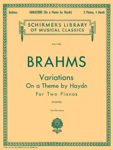 Johannes Brahms: Variations On A Theme By Haydn Op.56b (2 Piano Version)