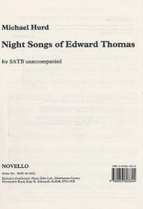 Michael Hurd: Night Songs Of Edward Thomas