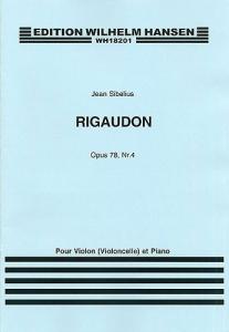 Jean Sibelius: Rigaudon Op.78 No.4