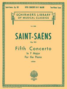 Camille Saint-Saens: Piano Concerto No.5 In F Op.103 (2 Piano Score)