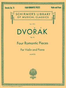 Antonin Dvorak: Four Romantic Pieces For Violin And Piano