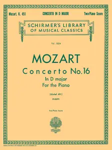 W.A. Mozart: Piano Concerto No.16 In D K.451 (2 Piano Score)
