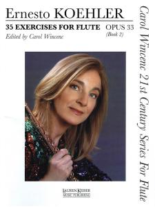 Ernesto Koehler: 35 Exercises For Flute Opus 33 - Book 2