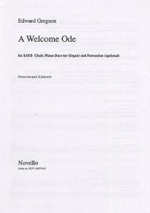 Edward Gregson: A Welcome Ode (Score)