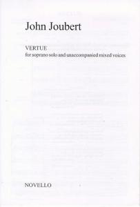 John Joubert: Vertue