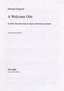 Edward Gregson: A Welcome Ode (Percussion Part)