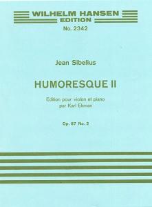 Jean Sibelius: Humoresque No.2 Op.87 No.2 (Violin/Piano)