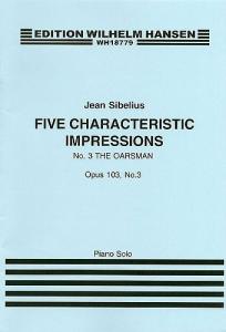 Jean Sibelius: Five Characteristic Impressions Op.103 No.5 - In Mournful Mood