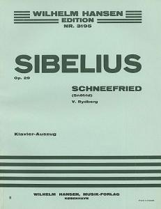 Jean Sibelius: Schnofried Op.29 (Vocal Score)