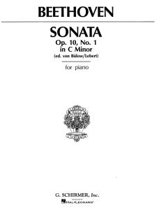 Ludwig Van Beethoven: Piano Sonata In C Minor Op.10 No.1