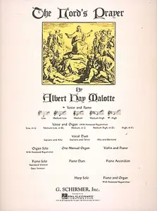 Albert Hay Malotte: The Lord's Prayer (High Voice and Piano)