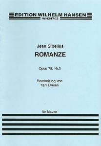 Jean Sibelius: Romance Op.78 No.2 (Piano)