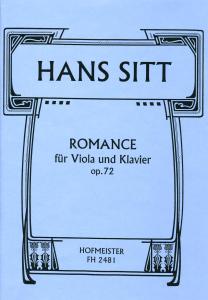 Hans Sitt: Romance Op. 72