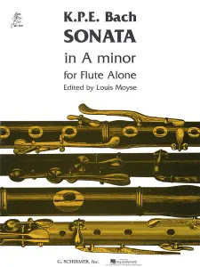 Carl Philipp Emanuel Bach: Sonata In A Minor For Solo Flute