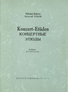 Nikolai Rakow: Konzert-Etüden