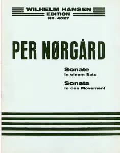 Per Nørgård: Sonata In One Movement For Piano Op.6