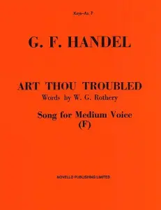Handel: Art Thou Troubled (Medium Voice)