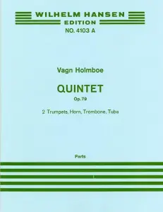 Vagn Holmboe: Brass Quintet Op.79 (Score)