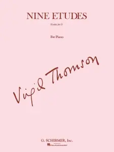 Virgil Thomson: Nine Etudes For Piano Set Two