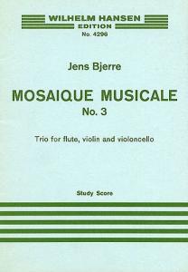 Jens Bjerre: Mosaique Musicale No.3 (Miniature Score)