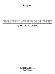 Seven Last Words of Christ