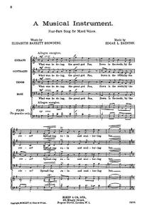 Edgar Bainton: A Musical Instrument