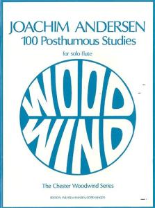 Joachim Andersen: 100 Posthumous Studies For Flute Solo