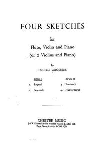 Goossens: Four Sketches Book 1 (Score and Parts)