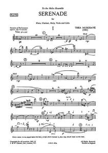 Musgrave: Serenade (Study Score)