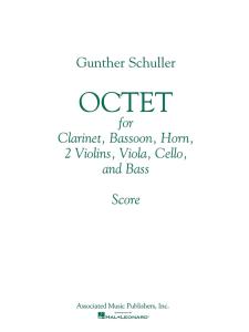 Gunther Schuller: Octet (Score)