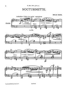 Hope Nocturnette Piano