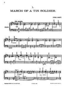 Scott: For My Young Friends for Piano