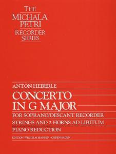 Anton Heberle: Concerto In G Major