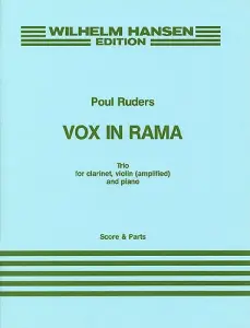 Poul Ruders: Vox In Rama (Score And Parts)